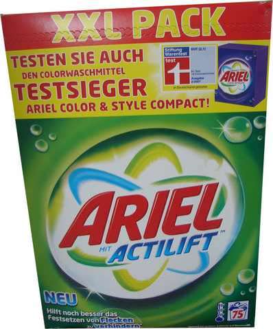 ARIEL Activlift 6kg Waschpulver - Großhandelsposten